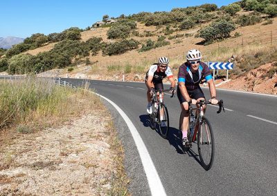 Road Cycling Around Grazalema in Southern Spain