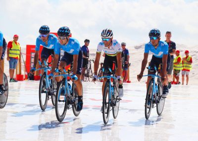 Team Movistar cycling La Vuelta