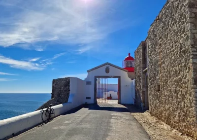 See lighthouses on your coastal cycle in Portugal's Algarve