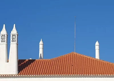Cycling to the Algarve - traditional chimneys