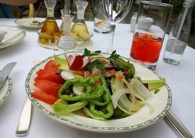 Andalucian Food - Lunch Salad