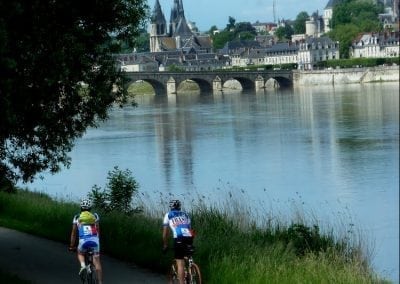 Road Cycling along the Loire River