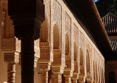 Cycling from Seville to Granada, Alhambra Palace