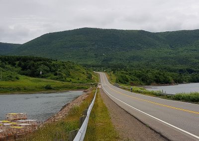 Biking the famous Cabot Trail