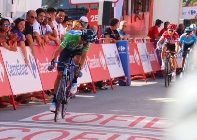 Bike La Vuelta 2019 Race Route, VIP access to Finish, see Valverde