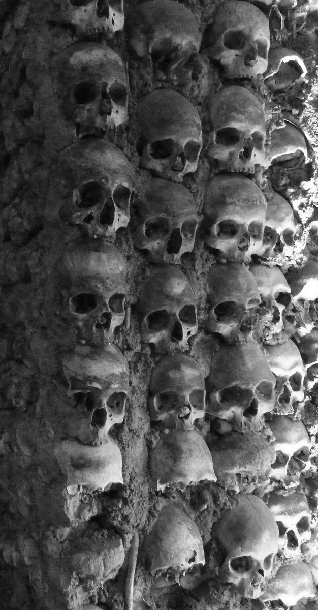 5 of the Most Haunted places in Spain - Skulls found in Ossuaries