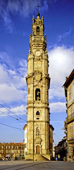 Porto's famous architectural monuments, Clerigos Tower