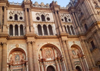 Coastal Southern Spain's city of Malaga - Cathedral