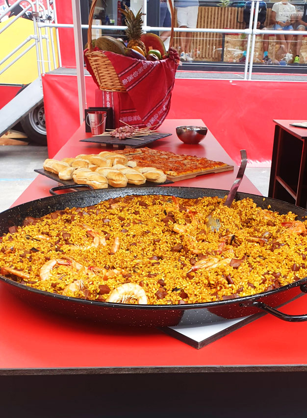 Spanish Paella, the famous dish from Valencia