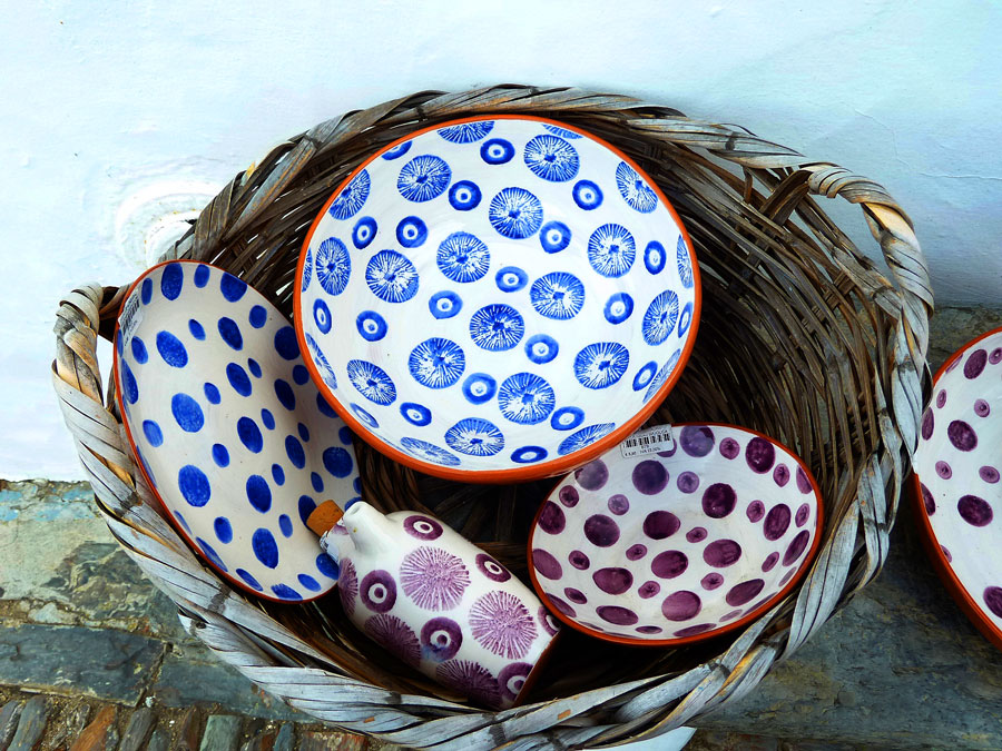 Beautiful ceramics in the Alentejo region