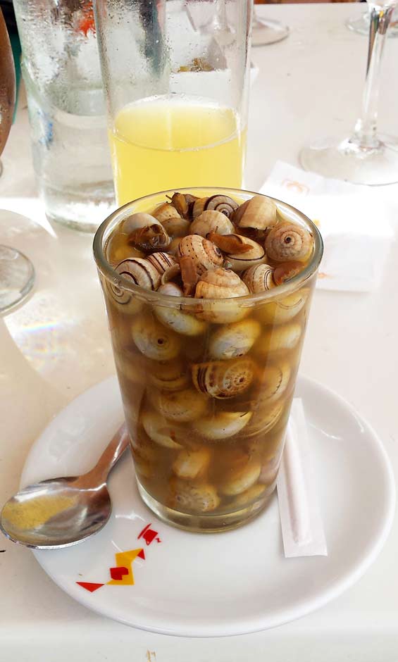 Spain's Strangest Foods - Snails - Caracoles - snails