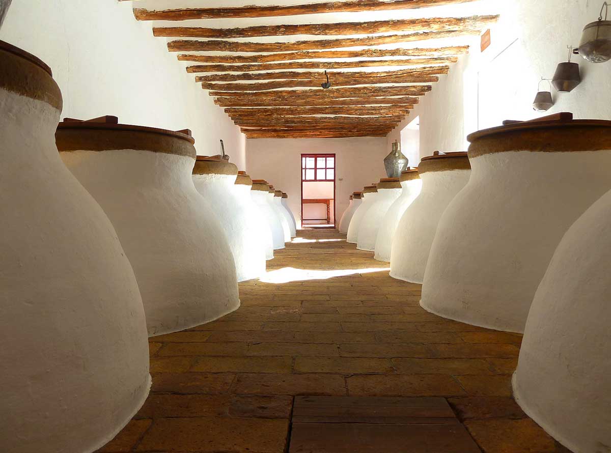 Traditional Spanish Olive Oil Vats, Spain