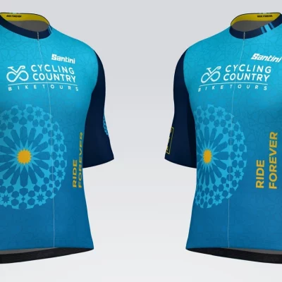 SANTINI road cycling jersey of Cycling Country Bike Tours