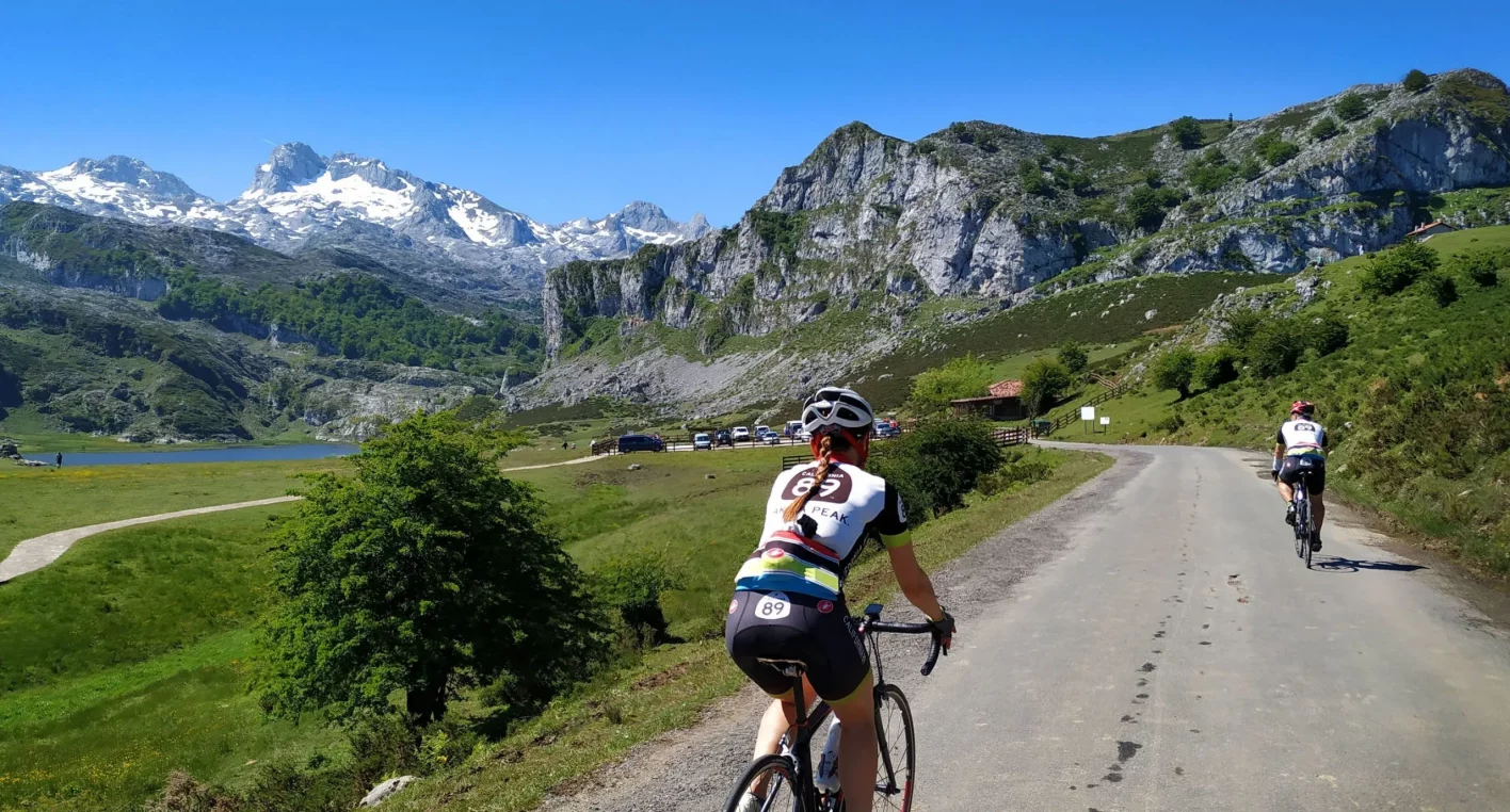 Covadonga Climb Cycling La Vuelta