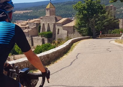 Exploring small French villages on your bike trip