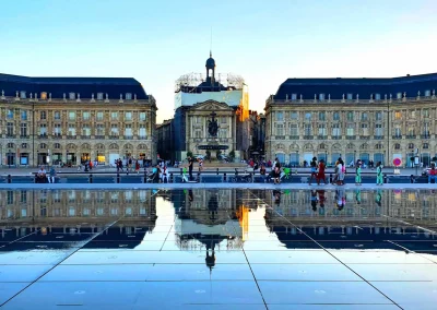 Bordeaux self guided cycle trip - see its famous Water Mirror