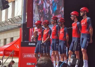 Ineos Grenadier Cycling Team at La Vuelta a España