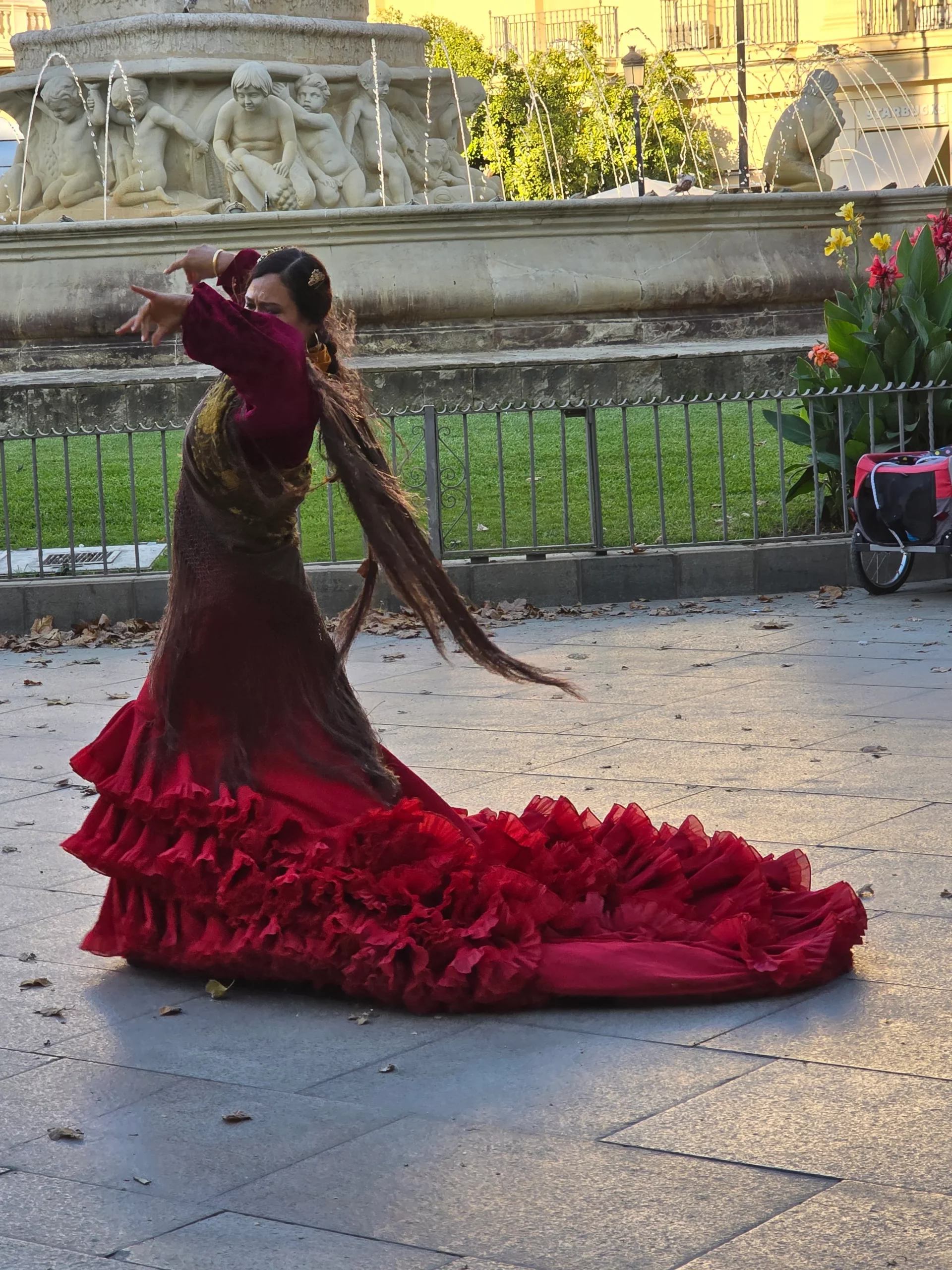Dancing is a main part of Flamenco in Spain