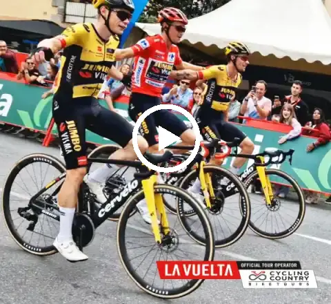 Follow La Vuelta Visma Kuss Follow La Vuelta, Official Bike Tour