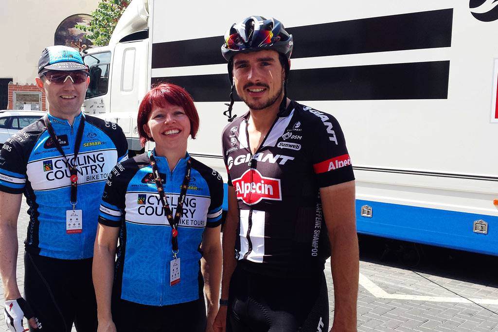 Meet the pros at La Vuelta - John Degonklob